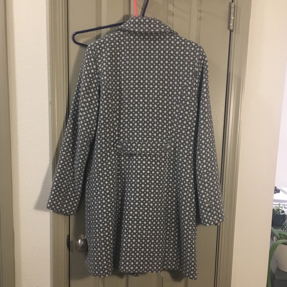 Patterned Peacoat - Picture 2 of 6